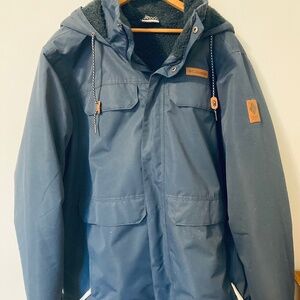 NEW Columbia Warm Winter Men Jacket XXL w/ 4 Large Pockets